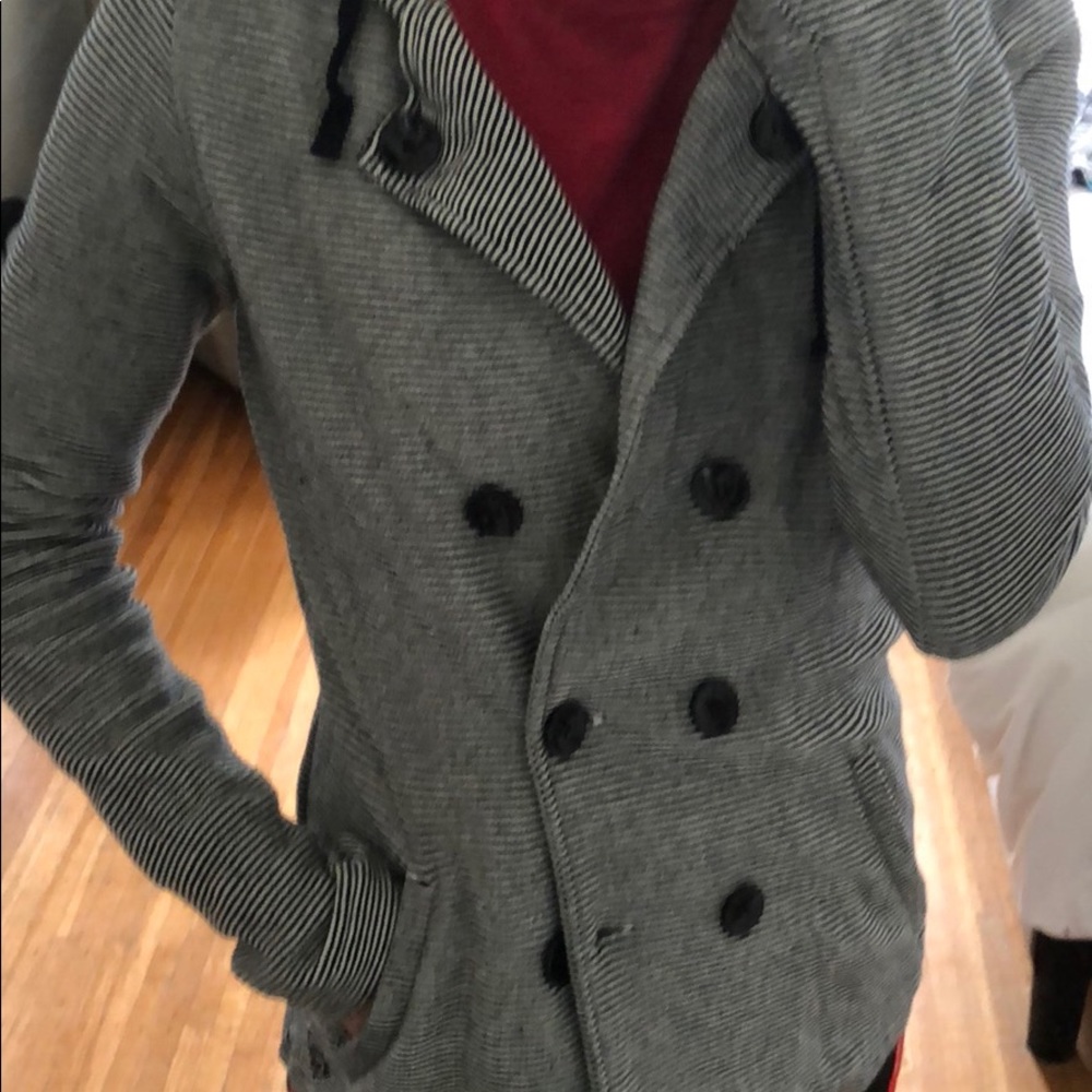 Roxy women’s navy pea coat 🧥💙